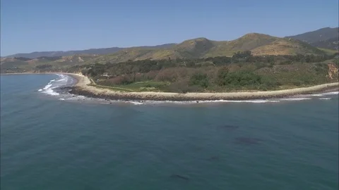 El Capitan State Beach - surf spot Stock Footage 71752023
