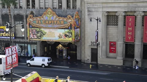 El Capitan Theater Stock Footage 41677589