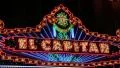 El Capitan Theatre Hollywood Neon Sign HD Footage