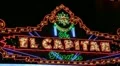 EL Capitan Theatre Hollywood Neon Sign HD Footage