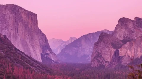 El Capitan Yosemite Stock Footage