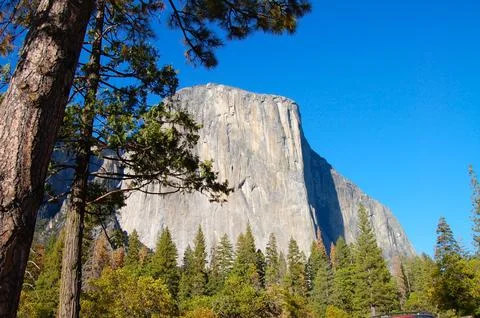El Capitan's Majesty Stock Photos