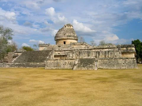El Carocol - Chichen Itza Stock Photos