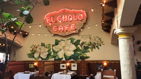 El Cholo Sign - Medium Stock Footage 88521545