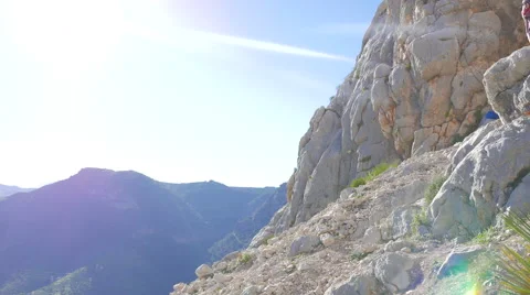 El Chorros mountains Stock Footage 49677974