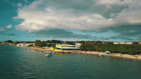 El Combate beach Stock Footage 236708654