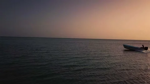 El Combate beach sunset Stock Footage 236742585