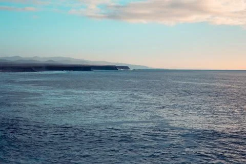El Cotillo cliffs Stock Photos