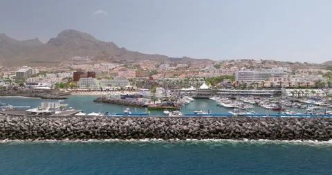 El Duque Beach in Tenerife Video stock 247028054