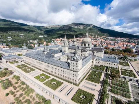 El Escorial monastery, Spain Stock Photos