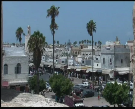El jadida street Stock Footage 517628