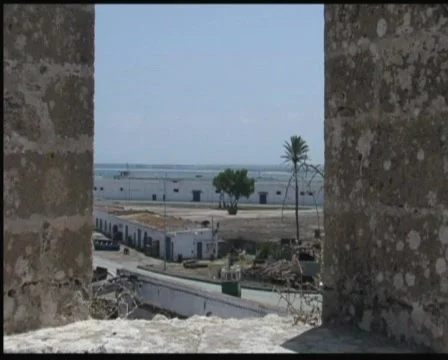 El Jadida view wall Stock Footage 517617
