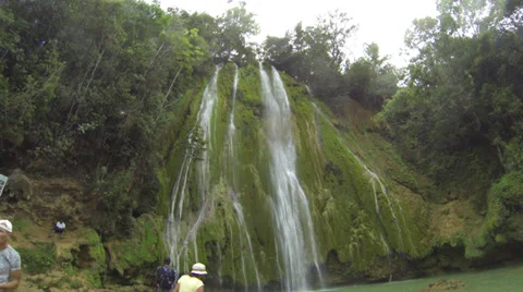 El Limone Falls 3 SHOTS 4k Stock Footage 35284604