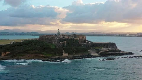 El Morro - Aerial Stock Footage 235953746