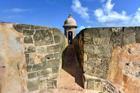El Morro Castle, San Juan, Puerto Rico Stock Photos