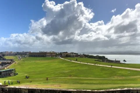 El Morro Castle, San Juan, Puerto Rico Stock Photos
