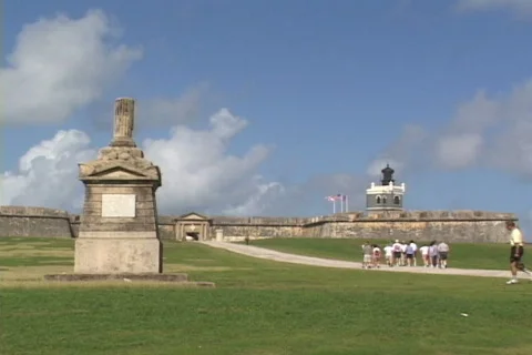 El Morro Monument Stock-Footage 817404