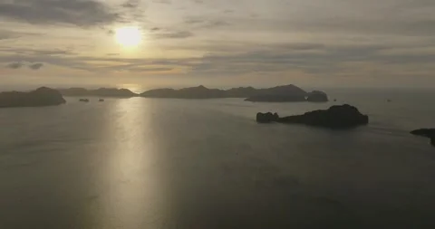 El Nido, Palawan in the Philippines. Stock Footage 264758091