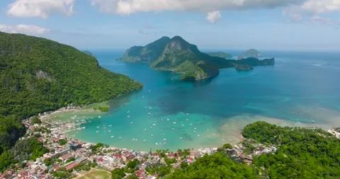 El Nido, Philippines. Palawan. Stock Footage 303491274