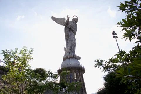 El Panecillo Foto stock