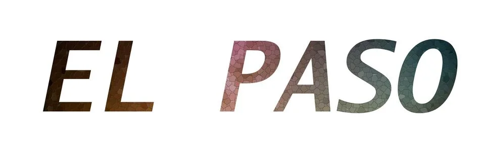 EL PASO Stock Illustration