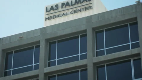 El Paso, TX - July 1, 2020: Las Palmas Medical Center Stock Footage 134355558