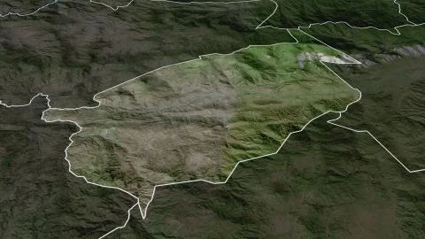 El Progreso, Guatemala. Satellite イラスト素材