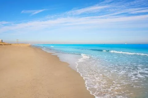 El Saler beach of Valencia at Mediterranean Stock-Fotos