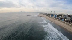 El Segundo, California circa-2017, Aeria, Stock Video