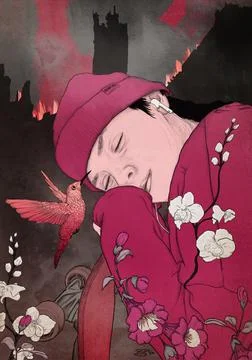 El sueño de Bea Stock Illustration