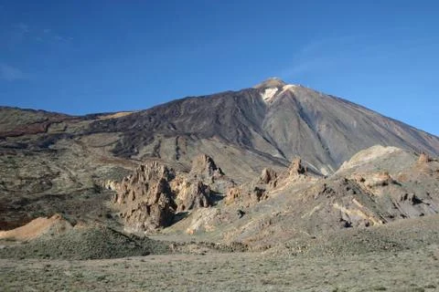 El teide volcano Stock Photos