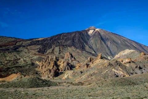 El teide volcano Stock Photos