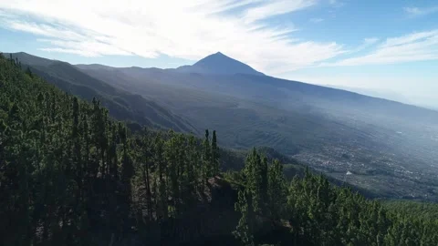 El Teide Volcano in Tenerife Stock Footage 240670022