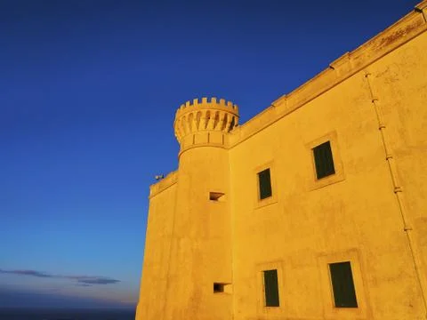El toro monastery on minorca Stock Photos