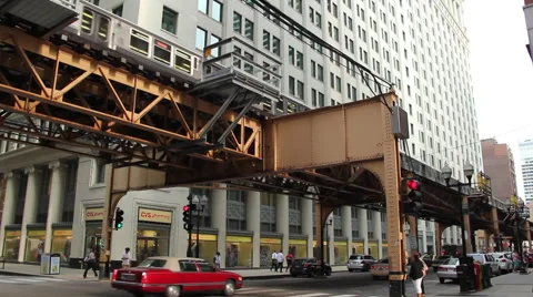 El Train with bus Vídeos de archivo 49925829