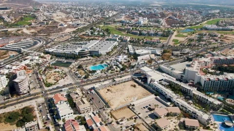 EL TULE BEACH LOS CABOS BCS MEXICO-2023: An Aerial View Of A City With Lots Of Stock Footage 245856550