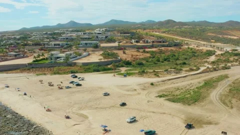 EL TULE LOS CABOS BCS MEXICO-2022: Serene Sea with Flawless Water and Peaceful Stock-Footage 204892911