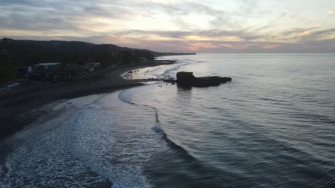 El Tunco Sunrise Stock Footage 302946696