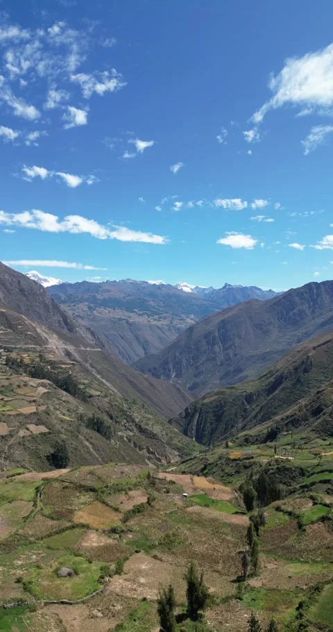 El Valle de Ponto_Ancash Stock Footage 280019307
