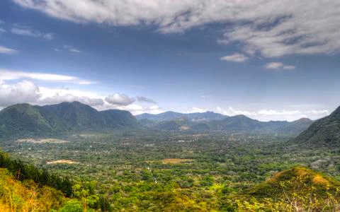 El valle view Stock Photos