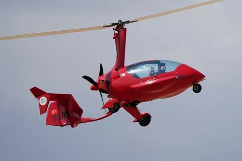 Ela Aviacion 10 Eclipse display in Sivrihisar SHG Airshow Stock Photos
