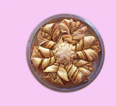 Elaborated bread with spices Stock Photos