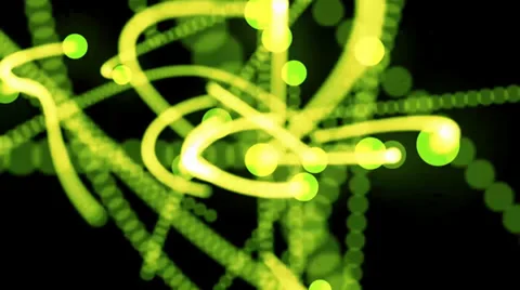 Elactric Light Scribble Moving and Flickering Video stock 33934567