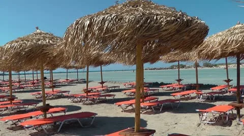 Elafonisi beach Stockbeeldmateriaal 8974418