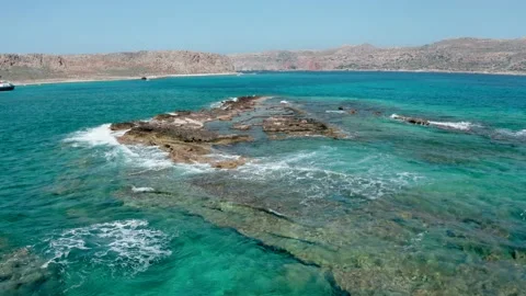 Elafonisi beach ,Greece Video stock 232982263