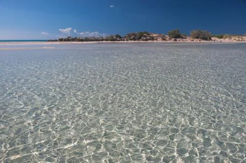 Elafonisi beach Stock Photos
