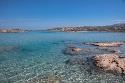 Elafonisi beach 写真素材