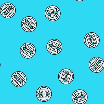 Elastane fabric cloth vector seamless pattern Illustrazione stock