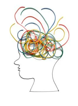 Elastic brain Fotos de archivo