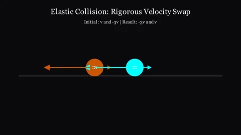 Elastic collision between two billiard balls 스톡 동영상 335190546